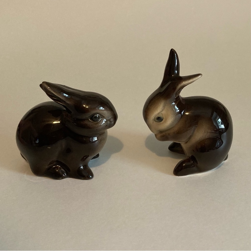 Goebel Brown Bunny Figurines